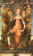 MICHELE PANNONIO Ceres Enthroned Sweden oil painting artist